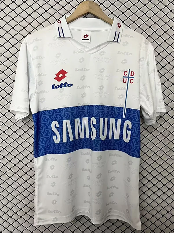 Universidad Católica 1996/97 Retro Home Jersey Fan Version - Front View | KFCOOL