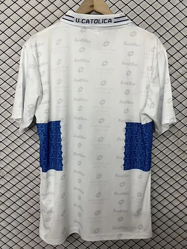 Universidad Católica 1996/97 Retro Home Jersey Fan Version - Back View | KFCOOL