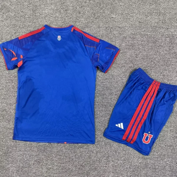 Universidad de Chile 2026/27 Home Kids Kit Fan Version - Back View | KFCOOL