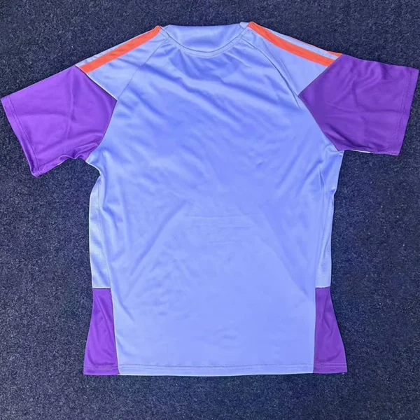 Universidad de Chile 2026/27 Grey Purple Training Shirt - Back View | KFCOOL
