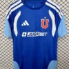 Universidad de Chile 2026/27 Blue White Training Shirt - Front View Universidad de Chile 2026/27 Blue White Training Shirt - Front View | KFCOOL