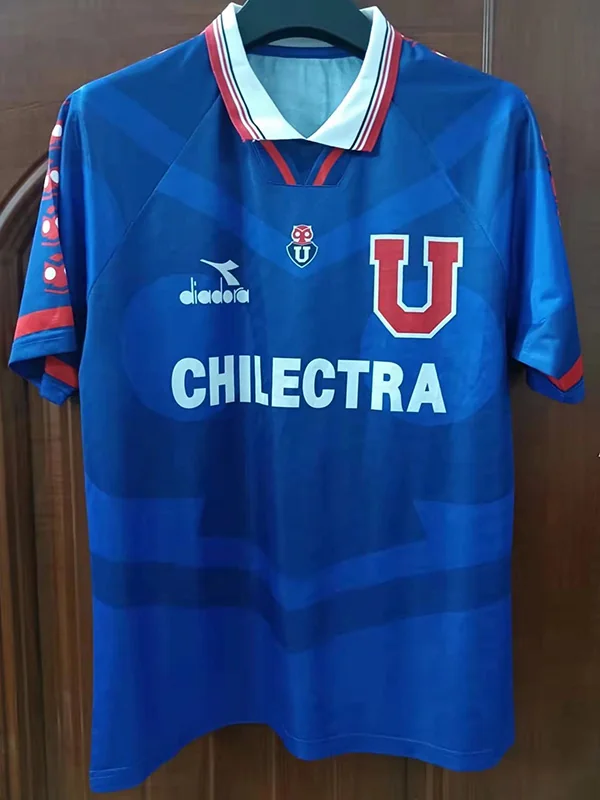 Universidad de Chile 1996/97 Retro Home Jersey Fan Version - Front View Universidad de Chile 1996/97 Retro Home Jersey Fan Version - Front View | KFCOOL