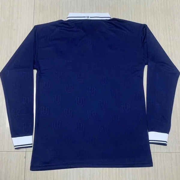 Universidad de Chile 1998/99 Retro Home Long Sleeve Jersey Fan Version - Back View | KFCOOL