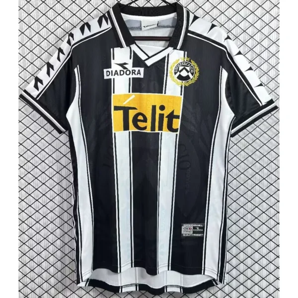 Udinese 1999/00 Retro Home Jersey Fan Version - Front View | KFCOOL