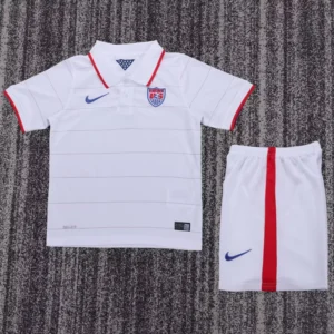 United States 2014/15 Retro Home Kids Kit Fan Version - Front View | KFCOOL