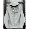 United States 2025/26 Grey Outdoor Jacket - Front View | KFCOOL