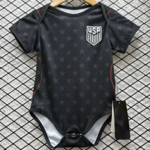 United States 2026/27 Away Baby Bodysuit - Front View United States 2026/27 Away Baby Bodysuit - Front View | KFCOOL