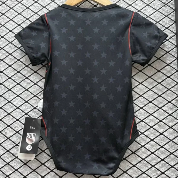 United States 2026/27 Away Baby Bodysuit - Back View United States 2026/27 Away Baby Bodysuit - Back View | KFCOOL
