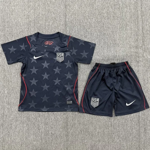 United States 2026/27 Away Kids Kit Fan Version - Front View | KFCOOL