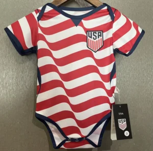 United States 2026/27 Baby Bodysuit - Front View United States 2026/27 Baby Bodysuit - Front View | KFCOOL