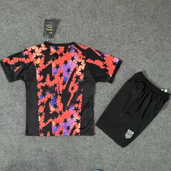United States 2026/27 Goalkeeper Special Edition Kids Kit Fan Version - Back View | KFCOOL
