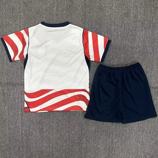 United States 2026/27 Home Kids Kit Fan Version - Back View United States 2026/27 Home Kids Kit Fan Version - Back View | KFCOOL