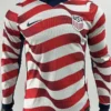 United States 2026/27 Home Long Sleeve Jersey Player Version - Front View | KFCOOL
