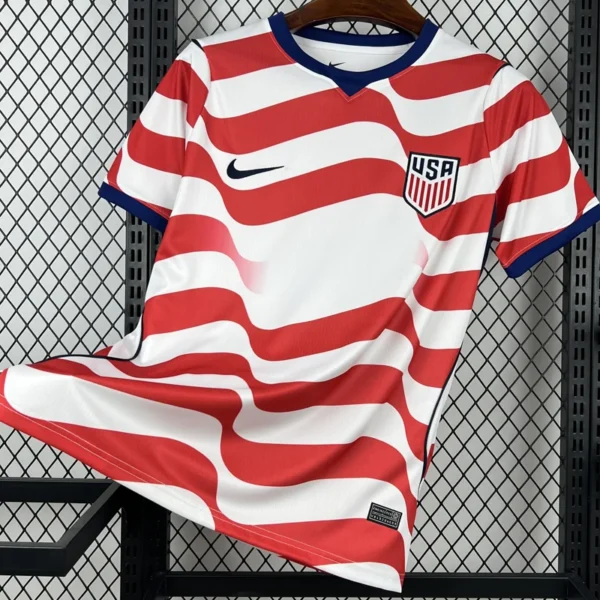 United States 2026/27 Home Red Jersey Fan Version - Front View | KFCOOL