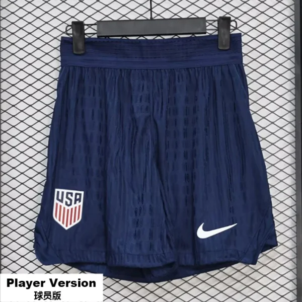 United States 2026/27 Home Shorts Player Version - Front View | KFCOOL