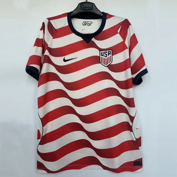 United States 2026/27 Home Jersey Fan Version - Front View United States 2026/27 Home Jersey Fan Version - Front View | KFCOOL