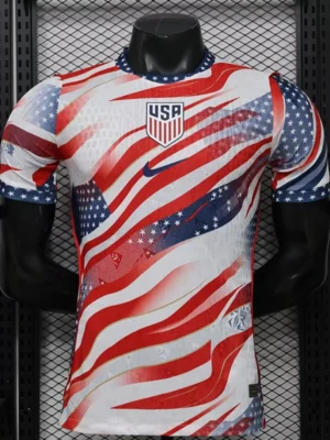United States 2026/27 Red Blue Special Edition Training Shirt Player Version - Front View United States 2026/27 Red Blue Special Edition Training Shirt Player Version - Front View | KFCOOL