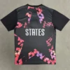 United States 2026/27 Black Training Shirt - Front View | KFCOOL