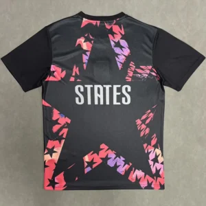 United States 2026/27 Black Training Shirt - Front View United States 2026/27 Black Training Shirt - Front View | KFCOOL