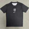 United States 2026/27 Black Training Shirt - Back View | KFCOOL