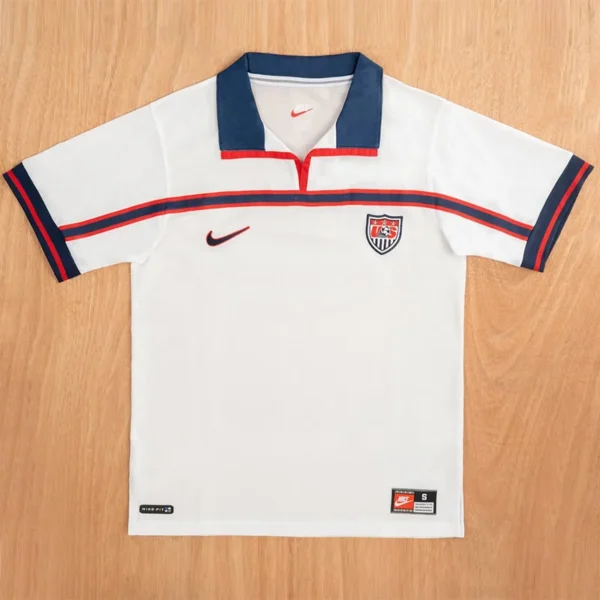 United States 1998/99 Retro Home Jersey Fan Version - Front View | KFCOOL
