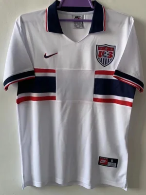 United States 1995/98 Retro Home Jersey Fan Version - Front View United States 1995/98 Retro Home Jersey Fan Version - Front View | KFCOOL