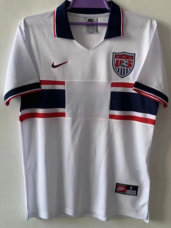 United States 1995/98 Retro Home Jersey Fan Version - Front View | KFCOOL