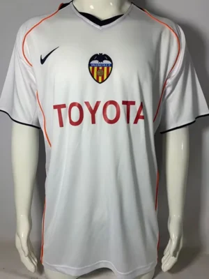 Valencia 2004/05 Retro Home Jersey Fan Version - Front View Valencia 2004/05 Retro Home Jersey Fan Version - Front View | KFCOOL