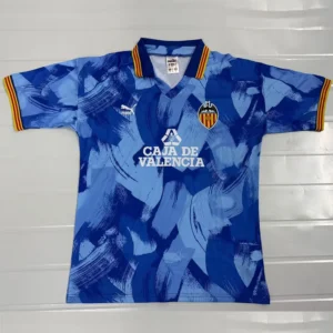Valencia 1990/91 Retro Away Jersey Fan Version - Front View Valencia 1990/91 Retro Away Jersey Fan Version - Front View | KFCOOL