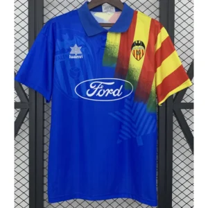 Valencia 1995/96 Retro Away Jersey Fan Version - Front View Valencia 1995/96 Retro Away Jersey Fan Version - Front View | KFCOOL