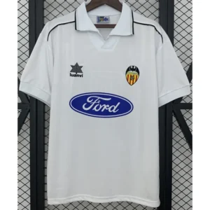 Valencia 1996/97 Retro Home Jersey Fan Version - Front View | KFCOOL
