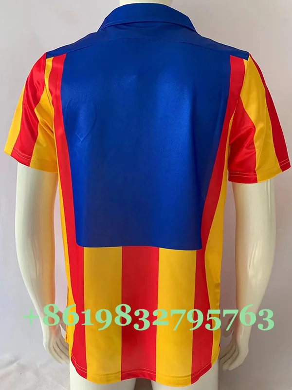 Valencia 1980/82 Retro Away Jersey Fan Version - Back View | KFCOOL