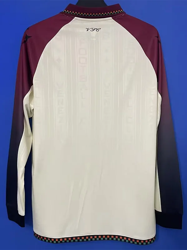 Venezia 2025/26 Away Long Sleeve Jersey Fan Version - Back View | KFCOOL