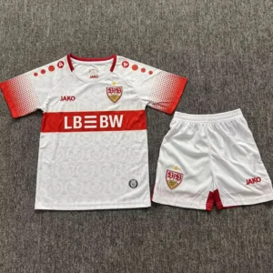 Stuttgart 2026/27 Home Kids Kit Fan Version - Front View | KFCOOL