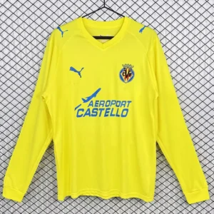Villarreal 2008/09 Retro Home Long Sleeve Jersey Fan Version - Front View Villarreal 2008/09 Retro Home Long Sleeve Jersey Fan Version - Front View | KFCOOL