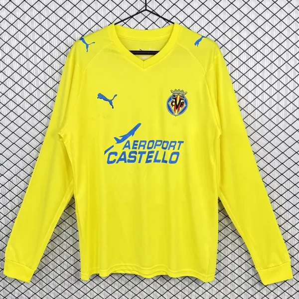 Villarreal 2008/09 Retro Home Long Sleeve Jersey Fan Version - Front View Villarreal 2008/09 Retro Home Long Sleeve Jersey Fan Version - Front View | KFCOOL