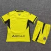 Villarreal 2026/27 Home Kids Kit Fan Version - Back View Villarreal 2026/27 Home Kids Kit Fan Version - Back View | KFCOOL