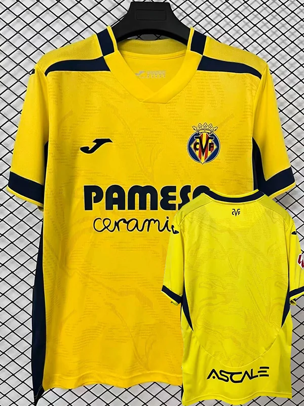 Villarreal 2026/27 Home Jersey Fan Version - Front View Villarreal 2026/27 Home Jersey Fan Version - Front View | KFCOOL