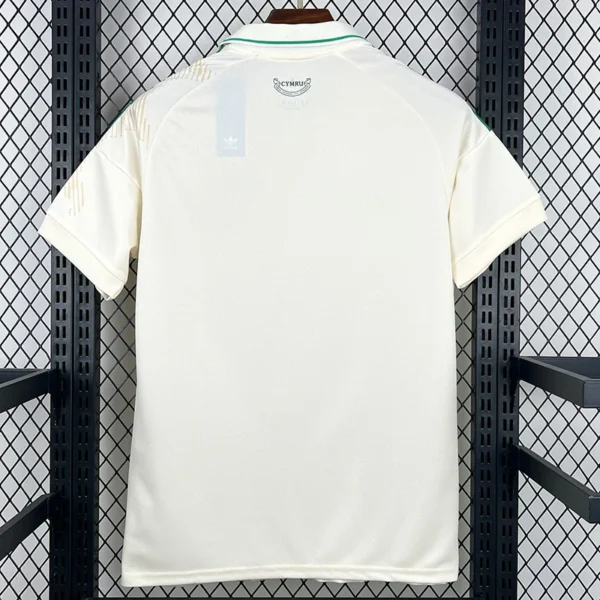 Wales 2026/27 Away White Jersey Fan Version - Back View Wales 2026/27 Away White Jersey Fan Version - Back View | KFCOOL