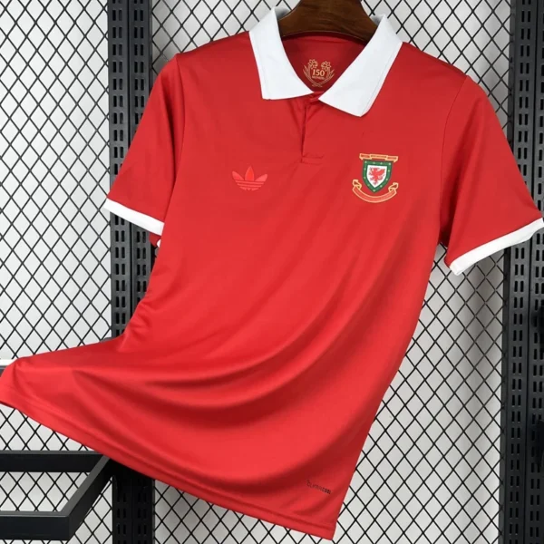 Wales 2026/27 Anniversary Jersey Fan Version - Front View Wales 2026/27 Anniversary Jersey Fan Version - Front View | KFCOOL