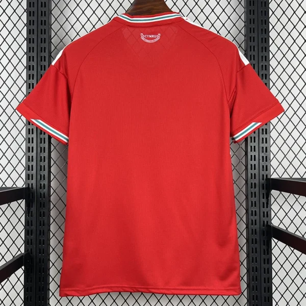 Wales 2026/27 Home Red Jersey Fan Version - Back View Wales 2026/27 Home Red Jersey Fan Version - Back View | KFCOOL