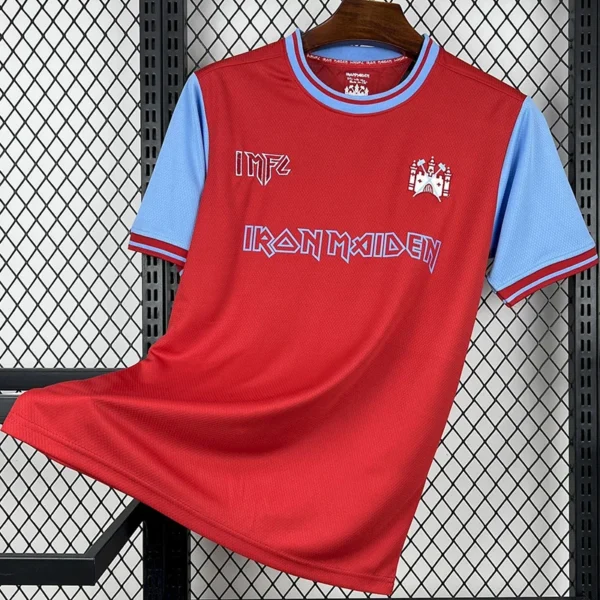 West Ham United 2025/26 Anniversary Jersey Fan Version - Front View West Ham United 2025/26 Anniversary Jersey Fan Version - Front View | KFCOOL