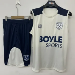 West Ham United 2026/27 Sleeveless Shorts - Front View | KFCOOL