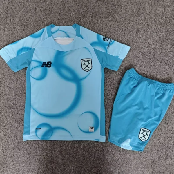 West Ham United 2026/27 Third Kids Kit Fan Version - Front View | KFCOOL