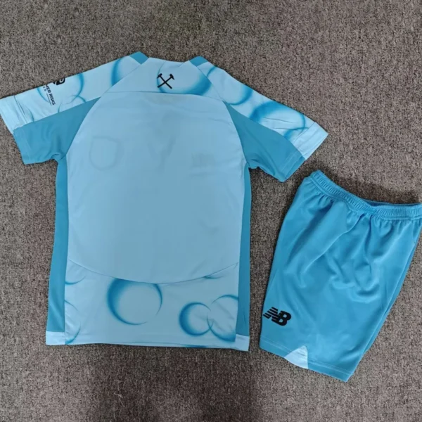 West Ham United 2026/27 Third Kids Kit Fan Version - Back View | KFCOOL