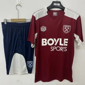 West Ham United 2026/27 Training Short Suit - Front View | KFCOOL