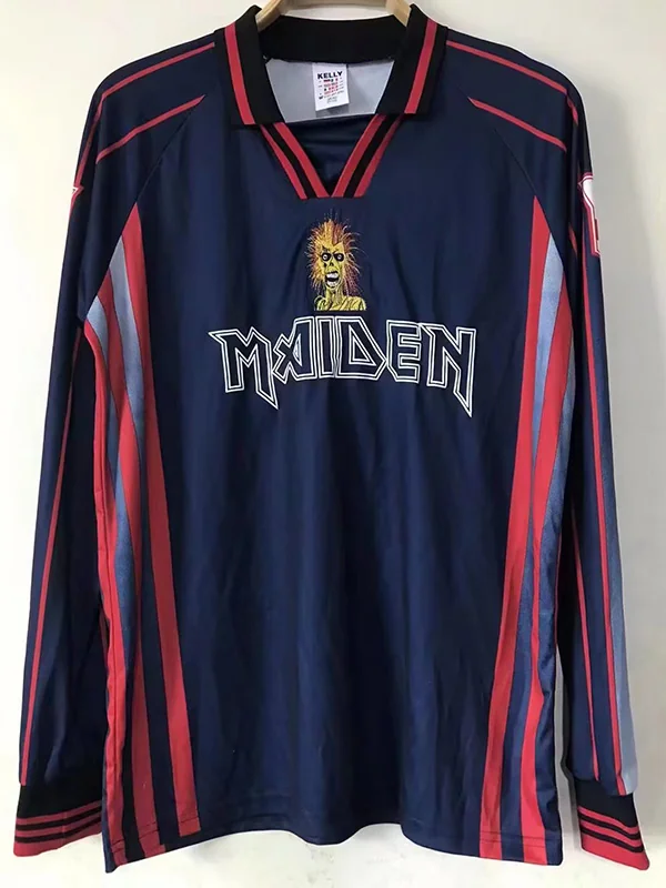 West Ham United 1999/00 Retro Long Sleeve Jersey Fan Version - Front View | KFCOOL