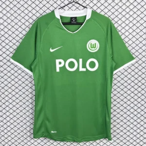 Wolfsburg 2008/09 Retro Home Jersey Fan Version - Front View | KFCOOL