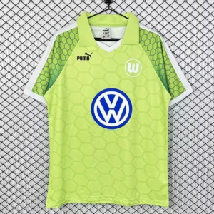 Wolfsburg 1997/98 Retro Home Jersey Fan Version - Front View Wolfsburg 1997/98 Retro Home Jersey Fan Version - Front View | KFCOOL