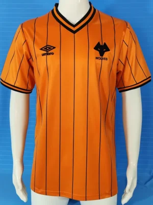 Wolves 1985/86 Retro Home Jersey Fan Version - Front View Wolves 1985/86 Retro Home Jersey Fan Version - Front View | KFCOOL
